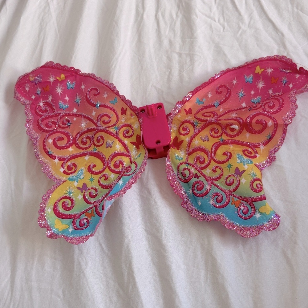 (5/50$) Barbie Fairytopia wings 2010 Fairy Secrets Wings